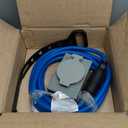 COOLTOP 30 Amp Generator Cord and Power Inlet Box Kit, 15FT 4 Prong Generator Extension Cord 10 Gauge Cable 125/250V NEMAL1430P to L1430R Pre-Drilled Inlet Box Emergency Power Kit, ETL Listed