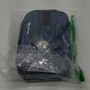 opux Insulated Lunch Bag for Men Women, Large Dual Compartment Cooler Bag, Soft Two Deck Lunch Box for Work School Picnic, Leakproof Lunch Tote with Shoulder Strap for Kid Adult (Navy, Double Deck)