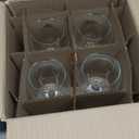 Libbey Classic Red Wine Glasses Set of 4, Dishwasher Safe, Rounded Rim Stemmed Wine Glasses, Perfect Wine Glasses Gift Set for Weddings, 13.5 Ounce (Clear)