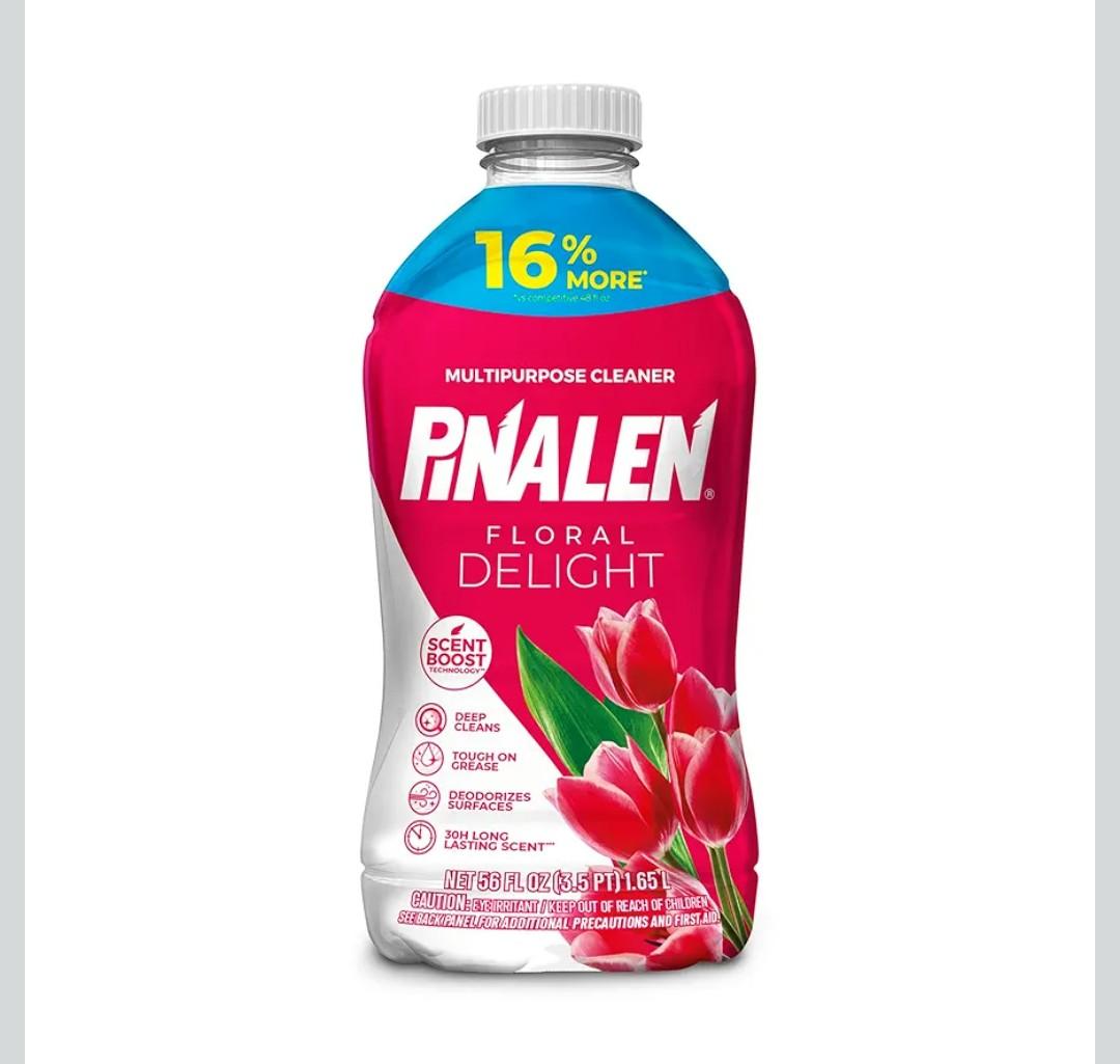 PINALEN Max Aromas Multipurpose Cleaner - Floral Delight Scent - 56 fl oz - All Purpose Cleaning for Kitchen, Bathroom, Floors & Surfaces