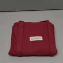 HOMESPON Large Canvas Tote Bag for Women Everything Bag with Pockets and Laptop Sleeve (Maroon)
