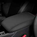 AOMSAZTO Console Covers for 2023 2024 Honda Accord Armrest Covers for Honda Accord Leather Black