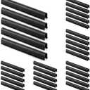 Beeveer 1650 Pcs Pex Pipe Staple for Foamboard Stapler 1.65″ Staples for 1″ and 2″ Foam Board, Binding Various Floor Heating Pipes, Black (Pex Stapler Not Included)