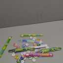 Frienda 60 Pcs Christian Easter Gifts for Kids Religious Slap Bracelets with Badges Christian Gifts Jesus Love You Wristbands Bracelets for VBS Sunday School Supplies Birthday Party Favors(God)