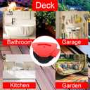 2 x Small 2 Pack Scrub Brush Head ONLY for O Cedar RinseClean 2-Tank Spin Mop, Replacement Head Scrubber Brush,NOT for EasyWring 1-Tank System