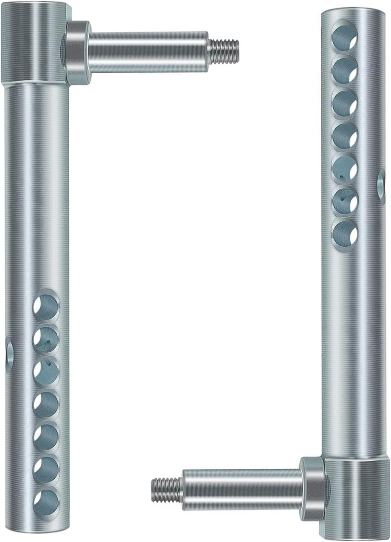 2 Piece Front and Rear Mower Deck Gauge Wheel Arm Replace Parts AM131288 AM131289 For John Deere Mower Decks, 48C 54C and 62C Diameter 1, Compatible with GX345 GX355 4210 GT225 GT235 X465 X575 X585