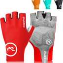 Bike Cycling Gloves for Men Women, 5mm Padded Half Finger Anti Slip, Small