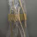 Battery Operated Wall Sconces Set of Two with Remote Control, Dimmable/3 Colors/Night-Light/Timer/Memory, Gold Modern Wireless LED Sconce for Living Room, Hallway, Bedroom, 39.3 Inch (2 Pack)