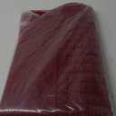 COSY HOMEER 32X20 Inch Anti Fatigue Kitchen Rug Mats are Made of 100% Polypropylene Half Round Rug Cushion Specialized in Anti Slippery and Machine Washable (32x20in Burgundy 1pc)