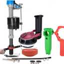 Fluidmaster K-400H-038-T4 PerforMAX 3 in. Everything Toilet repair kit, No Size, Multi