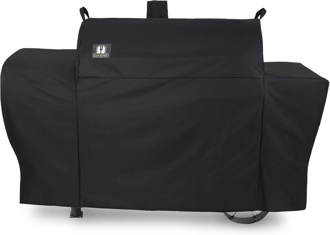 Grill Cover for Oklahoma Joe's Longhorn Combo Grill, Heavy Duty Waterproof Oklahoma Joe's Longhorn Combo Charcoal Gas Smoker BBQ Accessories