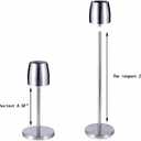 Stainless Steel Ashtrays with Lid Adjustable Floor Standing Home Ashtrays Indoor/Outdoor Windproof/Rainproof Smokeless Covered Ashtrays Suitable for Patio, Home & Office Decoration (Adjustable)