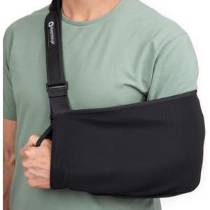 GoSports Arm Sling for Shoulder Injury, Elbow Injury, and Torn Rotator Cuff - Adjustable Shoulder Sling for Men & Women - Left & Right Arm Sling