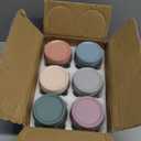 NETANY 6-pack 16 oz Overnight Oats Containers with Lids, Glass jars with Airtight Lids, Wide mouth Mason Salad jars, Glass Food Storage Containers for Snacks Yogurt Spice Sugar