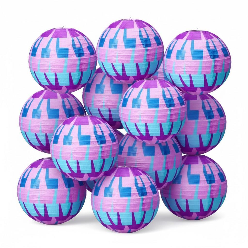 11Pcs Paper Lanterns Party Decorations