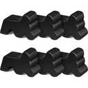 Kigeli 12 Pcs Resin Pot Feet for Outdoor Planters 3 Inch Long 1.5 Inch Tall Flower Handmade Elevator Plant Feet Frost Proof Lifter for 14-20 in Pot