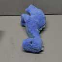 Hopearl LED Musical Stuffed Dinosaur Lighting Up Singing Diplodocus Soft Plush Toy with Long Neck Adjustable Volume Lullaby Animated Soothe Gifts for Kids Toddlers, Blue, 16''