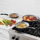 Cuisinart, 3-Pc Classic Ceramic Nonstick Skillet Set, 35C22-3BK, Assorted