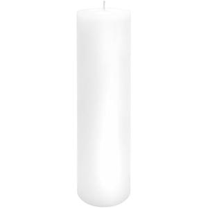 Jayone Excelife White Pillar Candle (D: 2.75 in, H: 11.5 in), Unscented Candle, for Home Decor, Weddings, Dinner and Christmas, Rustic Style, Large Big Candles