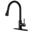 lack Kitchen Faucets with Pull Down Sprayer Kitchen Sink Faucet with Pull Out Sprayer Single Hole Deck Mount Single Handle Stainless Steel Grifos De Cocina 866068R