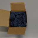 MIULEE Textured Boucle Throw Pillow Cover Dark Blue Accent Solid Lumbar Pillow Case Decorative Soft Pack of 1 Couch Cushion Chair Sofa Bedroom Livingroom Home Decor,12x20 Inch