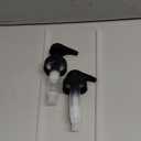 Gallon Pump Dispenser for Gallon Glass Jugs or Plastic Bottles - Compatible with Listerine Pump 1-1.5L Bottle Heavy-Duty for Snow Cone Syrup, Soap, Condiments, Detergent - Pack of 2 Black Pumps