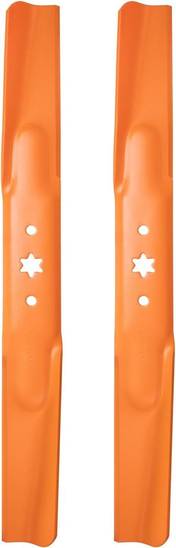 942-04244A Mower Blades for 46" Deck, Replaces for MTD/Cub Ca det/Troy-Bilt 942-04290, 942-04244, 742-04290, 742-04244 Medium Lift, Compatible with XT1, XT2, LT46, LTX1045, LTX1046, 2 Pack