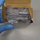 10 Pack 2 x 10 Aluminum Name Plate Holders for Door or Wall, Office Wall Mount Name Plate Holder with Textured Design and Double Sided Tape, for Office, Business, Meeting Room (Black)