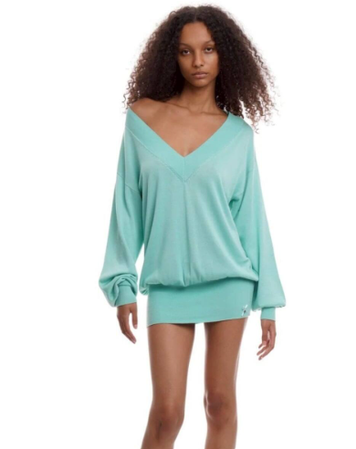 NIIHAI DEEP JUMPER IN AQUA MARINES, Size S