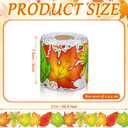 Spiareal 68.9 Feet Autumn Leaves Border Bulletin Board Border Flower Beach Sun Eucalyptus Paw Flag Hat Balloon Sailboat for Classroom Boards Wall Decor