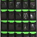 Numbered Classroom Pocket Chart for Cell Phones Calculators Holders Hanging Wall Door Organizer (20 POCKETS)