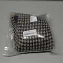 Waffle Bath Mat, Boho Bathroom Rugs Non Slip Washable Super Absorbent Quick Dry Bath Mat Farmhouse Bathroom Decor, 24"x16" Khaki and Black