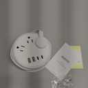 NTONPOWER Travel Power Strip, Travel Essentials, Cruise Essentials 2026 3 Outlets 4 USB Ports(2 USB C), 4FT Wrapped Around Extension Cord for Travel Cruise Ship Beach Vacation Essentials White