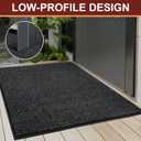 Vicwe Indoor Outdoor Door Mat, 3'x10' Heavy Duty Front Door Mat, Non-Slip Washable Doormats Entrance Mats, Dirt Resistant and Absorbent Doormat, Commercial Outdoor Entrance Floor Mat for Home Office