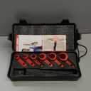 6 in 1 Door Hinge Adjustment Tool Multi-Size Hinge Gap Adjusting Wrench Kit Heavy Duty Door Hinge Repair Tool for Residential and Commercial Use