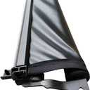LR137409 Car Panorama Sunroof Sunshade Curtain Cover Assembly Fit For Land Rover Range Rover Evoque LR026324 LR114608 LR114608 (Black)