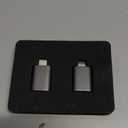 Syntech USB C to USB Adapter Pack of 2, USB 3.0 Female to Thunderbolt 4/3 Adapter Compatible with MacBook Pro Air 2024, Surface, iPad, iPhone, Galaxy Notebook, XPS and More Type C Devices, Space Grey