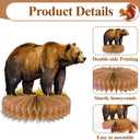 10 PCS Adventure Awaits Party Decorations Camping Table Toppers Let The Adventure Begin Centerpieces Happy Camper Honeycomb Balls Camping Honeycomb for True North Vbs Baby Shower Birthday Party Decor