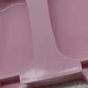 WMKGG Popsicle Silicone Molds Set, 2 PCS Ice Cream Molds with 50 Wooden Sticks for Cake Pop, Ice Pop, Cakesicles (Standard Size/Pink)