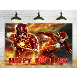 Backdrop for Birthday Party Decorations Hero Background for Baby Shower Party Cake Table Decorations Supplies Superhero Banner 5x3ft