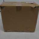 Bathroom Trash Can with Lid 3.1 Gallon Narrow Trash Can Small Plastic Trash Bin 12 Liter Rectangular Plastic Garbage Can with Press Type Lid for Bedroom Bathroom (Blackwhite)