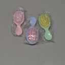 HOFASON 3 Pcs Mini Wet Hair Brush for Women Girls Toddler, Stocking Stuffers for Women Teens Girls, Bridesmaid Proposal Gifts, Spa Party Supplies, Summer Stuff, Detangling Hair Brush for Travel (Multicolor)