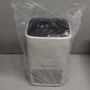 Dehumidifier, 60 OZ Water Tank, Dehumidifiers for Home, 60 OZ Portable Dehumidifiers for Home up to 500 Sq.Ft, 7 Color LED Light for Bedroom, Bathroom, Basement (White)