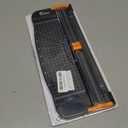 Firbon A4 Paper Cutter 12 Inch Titanium Paper Trimmer Scrapbooking Tool with Automatic Security Safeguard and Side Ruler for Craft Paper, Coupon, Label and Cardstock (Black)