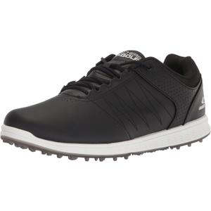 Skechers Men's Pivot Spikeless Golf Shoe, Black, 10.5