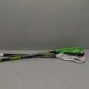 Franklin Sports Future Champs 2 Player Youth Lacrosse Sticks + Ball Set - Kids 32" Inch Beginner Backyard Practice Lax Sticks + Lightweight Soft Lacrosse Ball - Toy Kids Lax Set (Green and White)