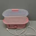 Salon Seor Pink Towel Steamer with Quickly Heating in 5 Mins Auto Off Timer Spa Towel Steamer for Personal Use at Home