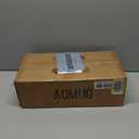 Brass Wall Sconces Set of Two, Clear Ribbed Glass Tube Sconces, Gold Bathroom Sconce, Bathroom Sconces Set of 2, vintage vanity Mirror Wall Lights, Wall Lights for Living Room Bedroom Hallway Stairs (Single-head, Copper color)