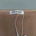Mawor Satin Tank Tops for Women Casual V Neck Silk Basic Cami Camisoles (X-Small, Khaki)