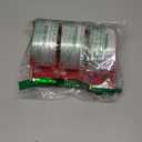 QILIMA 3 Rolls Clear Packing Tape with 3 Dispenser, Total 180 Yard,Heavy Duty Packaging Tape Designed for Moving Boxes, Shipping, Office, 2Mil 2 Inch x 60 Yard